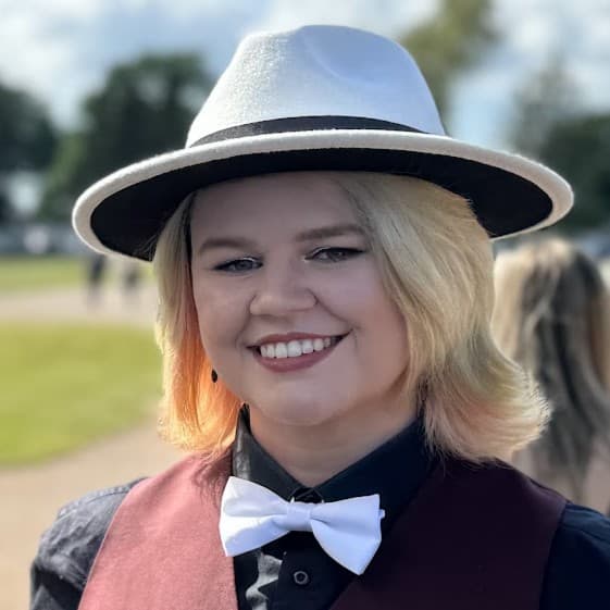 Smiling portrait outdoors